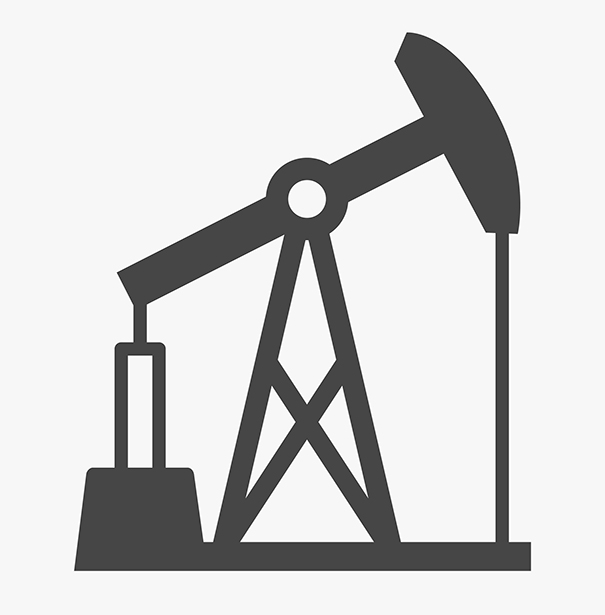 Oil pump icon. Oil pump symbol. Vector illustration. Oil pumpjack icon. Oil pump symbol. Fossil fuel oil and gas industry. Vector illustration.